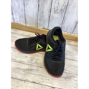 Reebok Men's Speed TR Flexweave Training Shoes - Black/Solar Yellow - Size 7.5